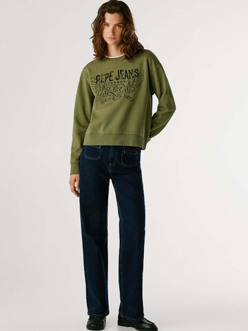 Sweat-shirt 'Beberly' Pepe Jeans en vert