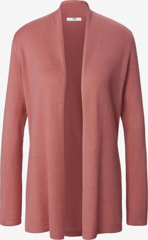 Peter Hahn Knit Cardigan in Pink: front