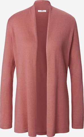 Peter Hahn Knit Cardigan in Pink: front