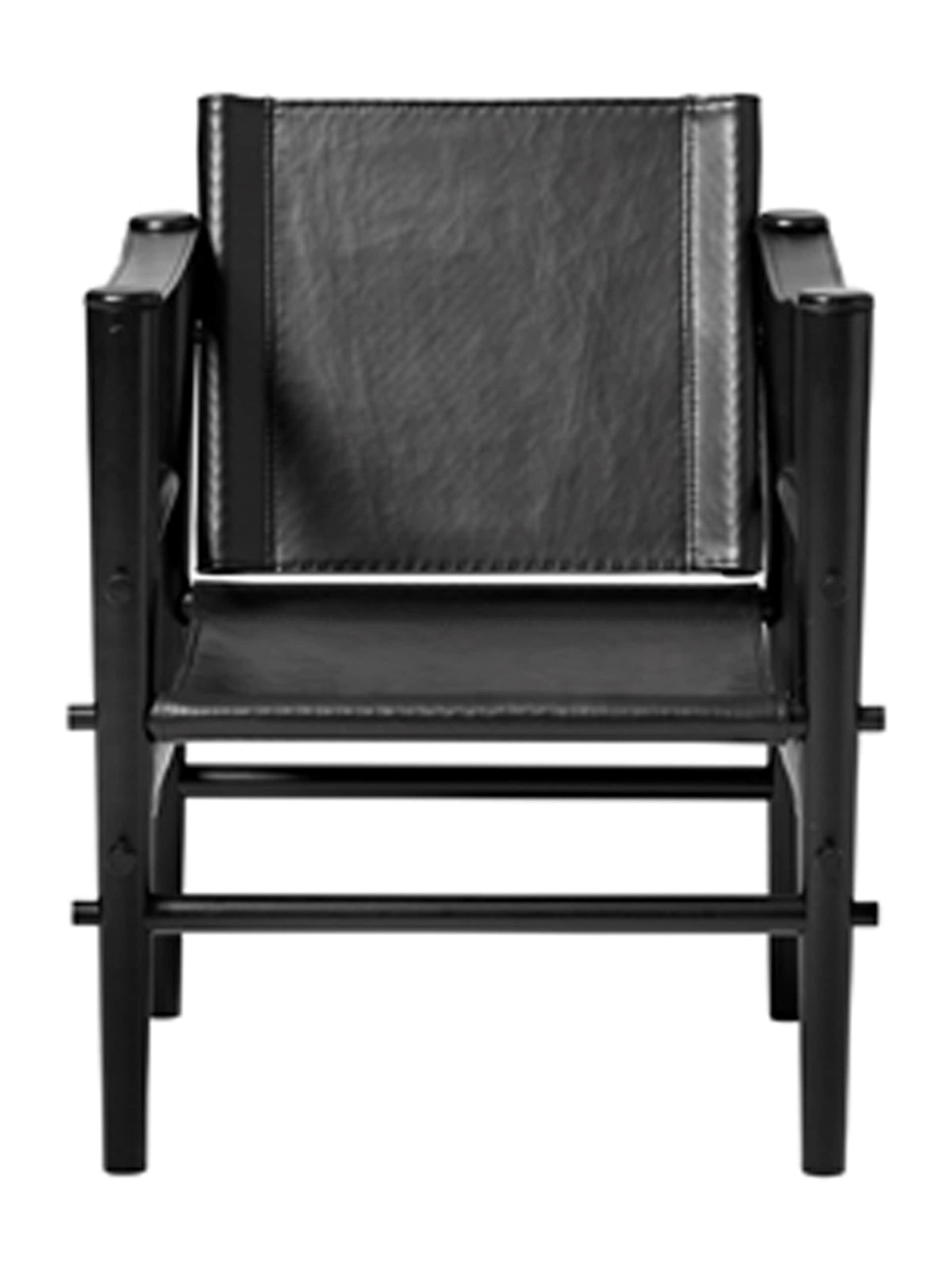 Sièges 'Noble' cinas en noir : devant