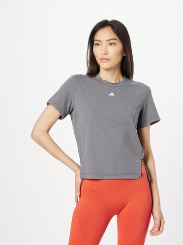 ADIDAS PERFORMANCE Funkční tričko 'Versatile' – šedá: přední strana