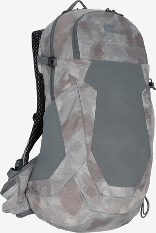 JACK WOLFSKIN Sports Backpack 'Crosstrail 22' in Grey