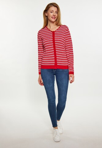 usha BLUE LABEL Knit Cardigan in Red