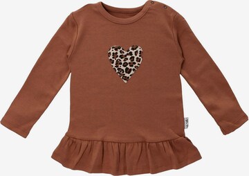 T-Shirt Baby Sweets en marron : devant