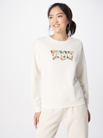 LEVI'S ® Sweatshirt 'Graphic Standard Crewneck Sweatshirt' in Beige: front