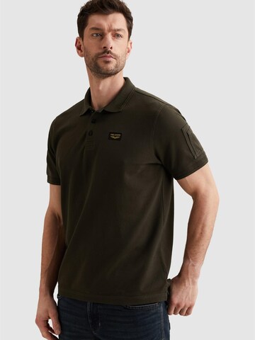 PME Legend Koszulka 'American Classic polo shirt' w kolorze zielony: przód