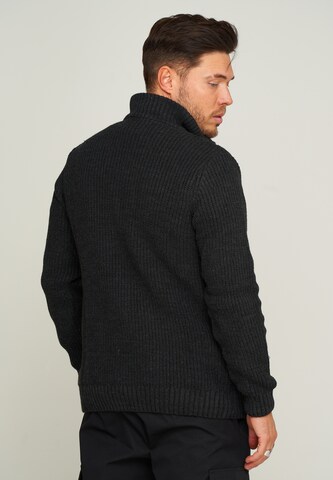 behype Sweater 'MKZIP78' in Grey