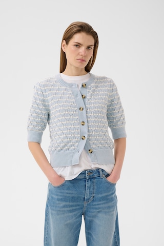 InWear Kardigan 'Baletta' – modrá: přední strana