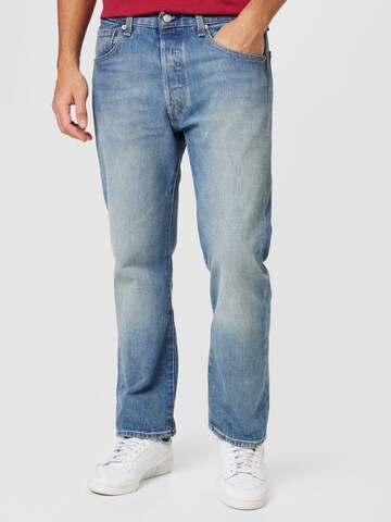 LEVI'S ® - Regular Calças de ganga '501® 93 Crop' em azul: frente