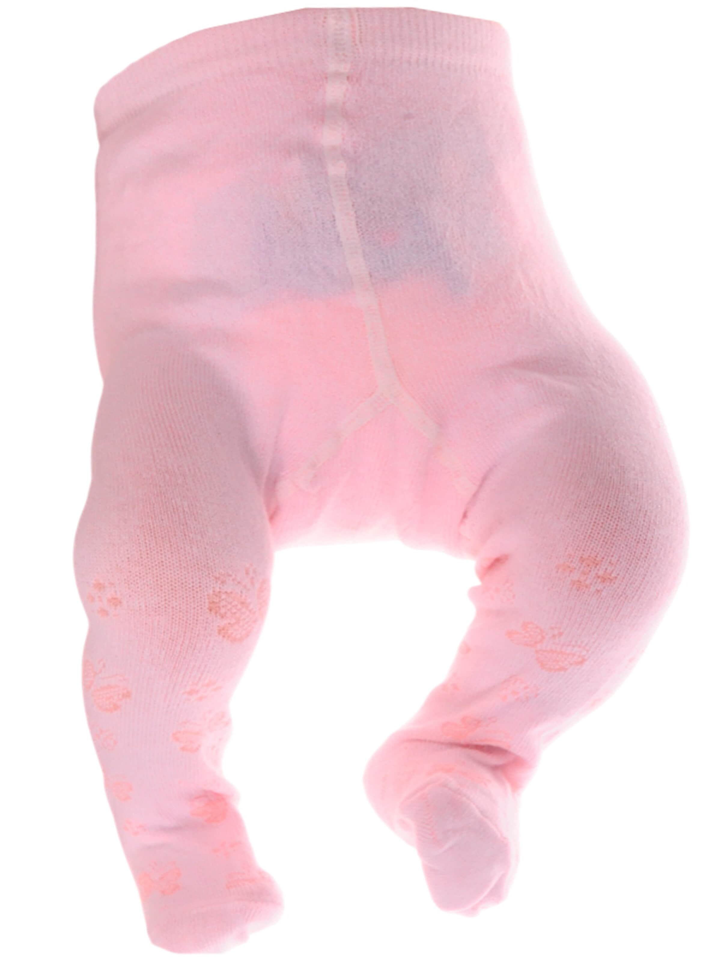 La Bortini Tights in Pink: front