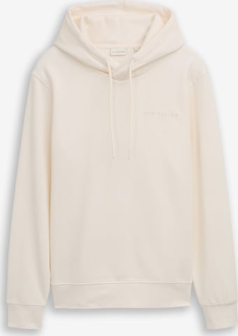 TOM TAILOR Свитшот в Белый: спереди