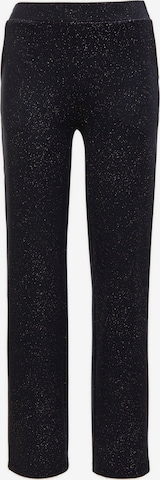 Regular Pantalon 'Martha' Goldner en noir : devant