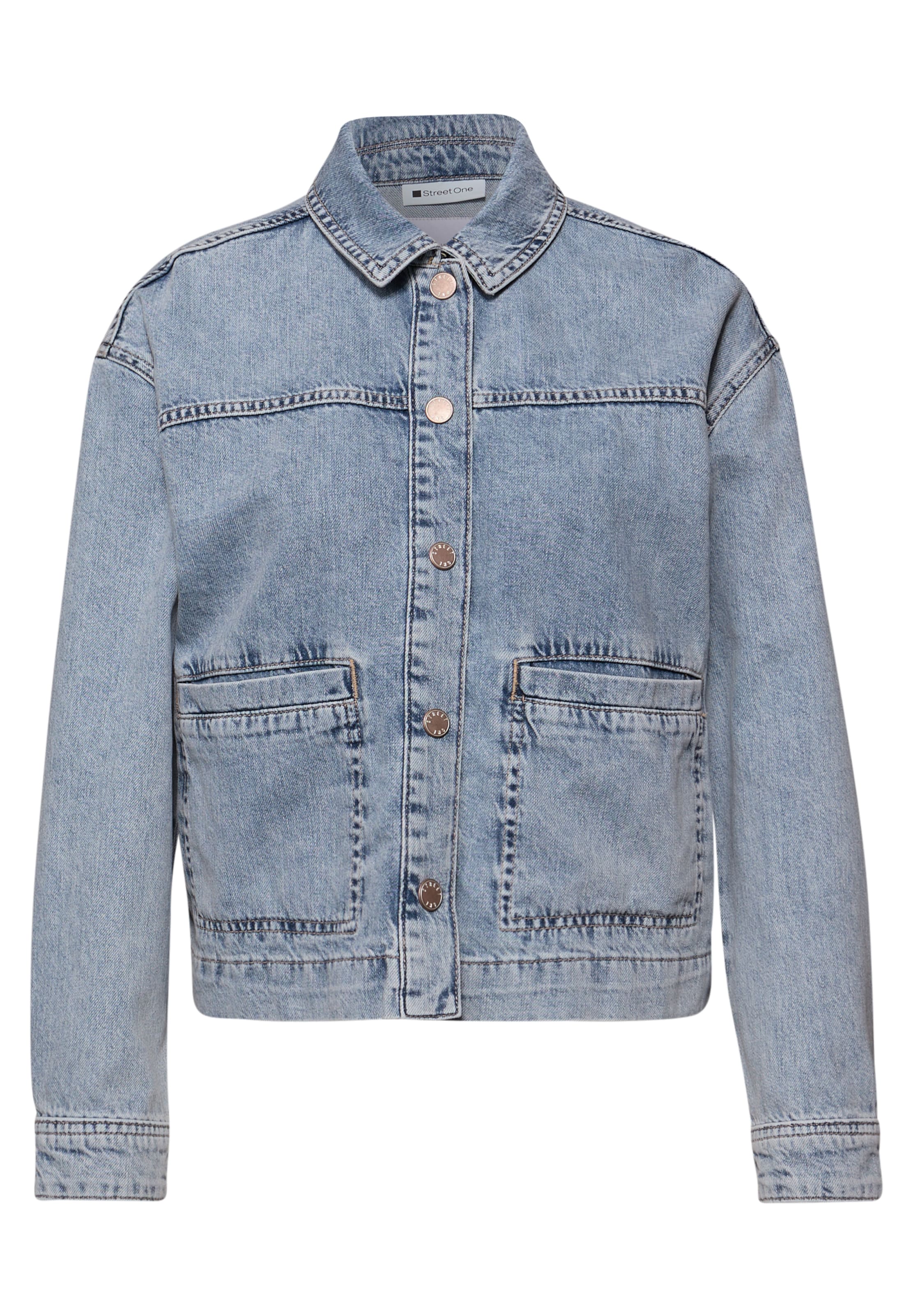 STREET ONE Jacke in Blau: Vorderseite