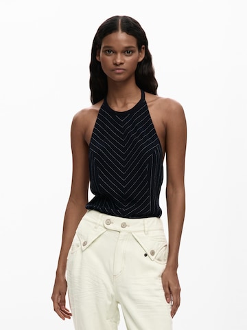 Regular Jean Desigual en blanc : devant