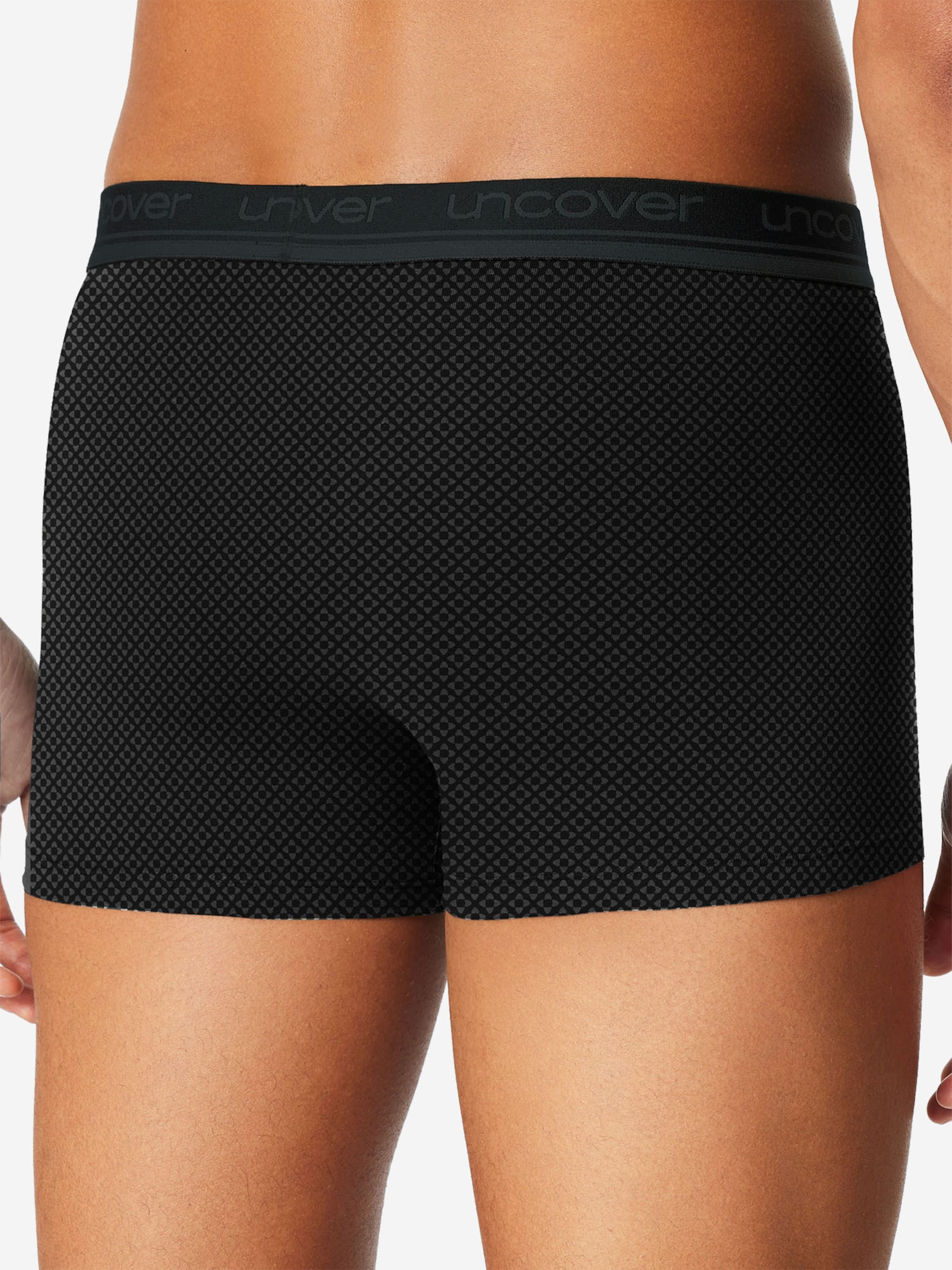 Boxers ' Cotton Series ' uncover by SCHIESSER en gris