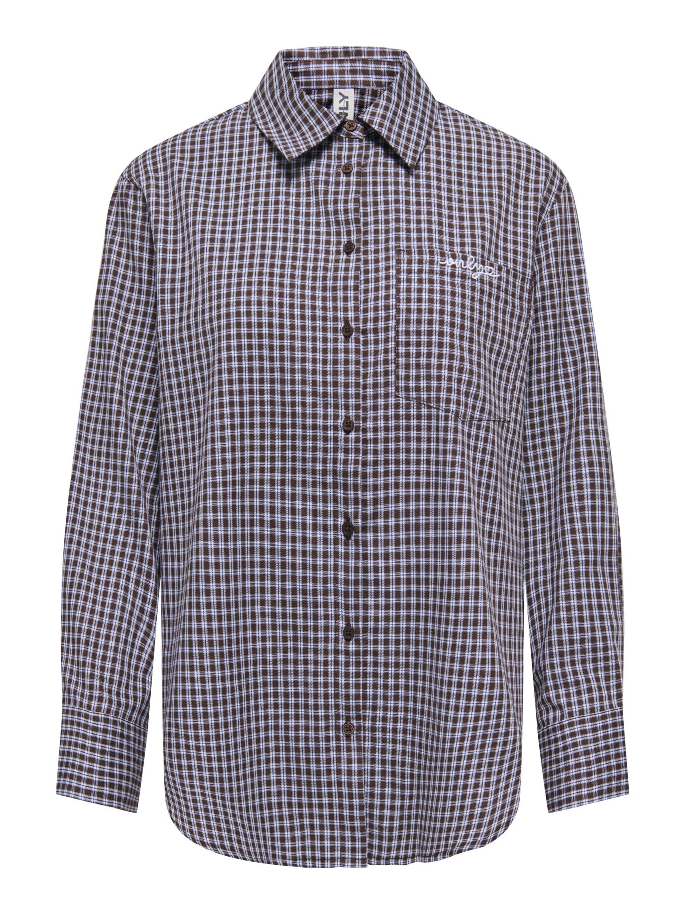 Camicia da donna 'SURANI' di ONLY in marrone: frontale