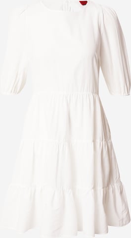 HUGO Obleka 'Komiri' | bela barva: sprednja stran