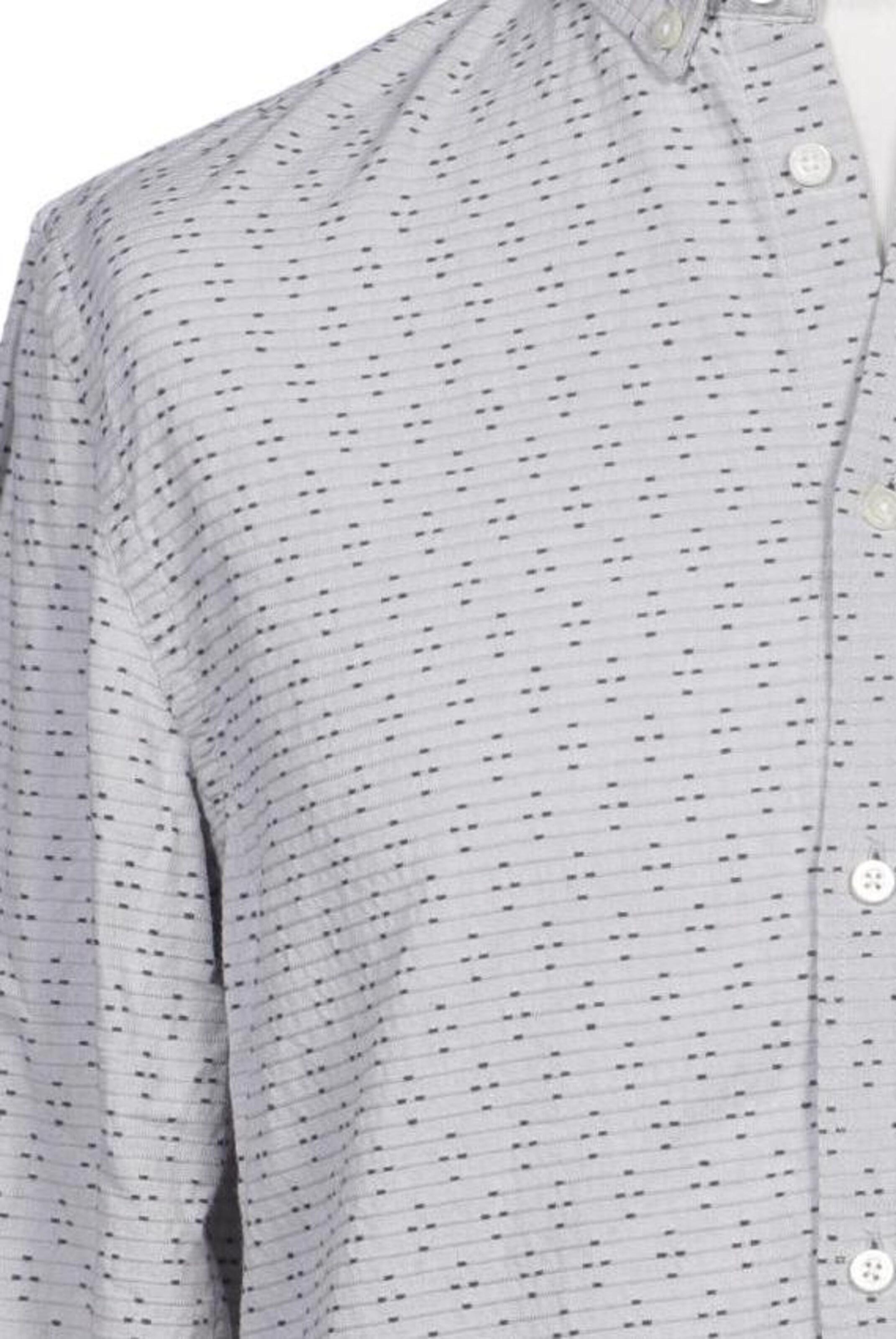 KIOMI Button Up Shirt in M in Grey