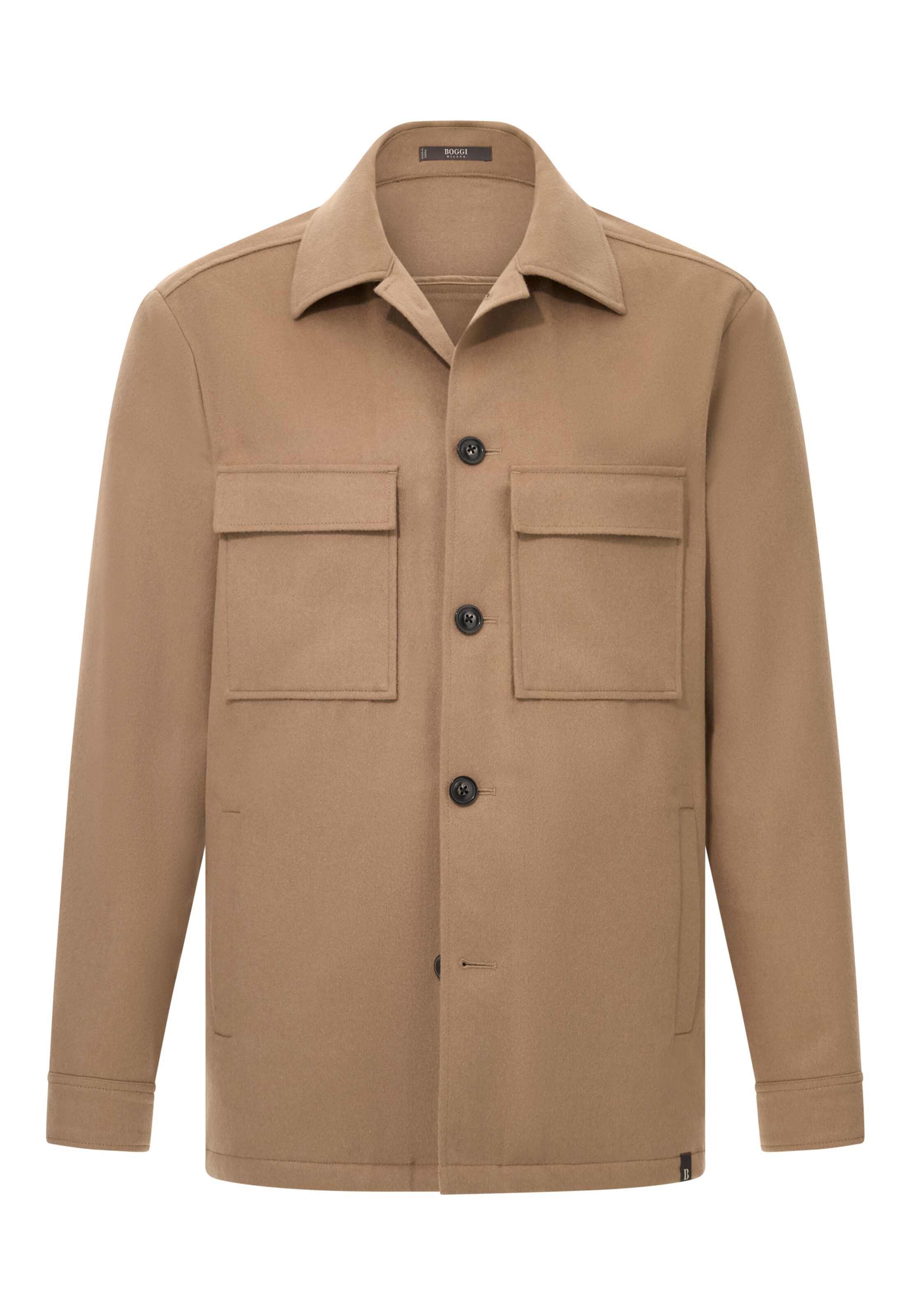 Boggi Milano Between-season jacket in Beige: front