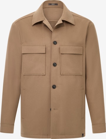 Veste mi-saison Boggi Milano en beige : devant