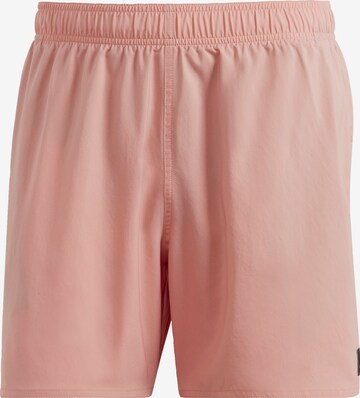 ADIDAS SPORTSWEAR Sports swimming trunks in Orange: front