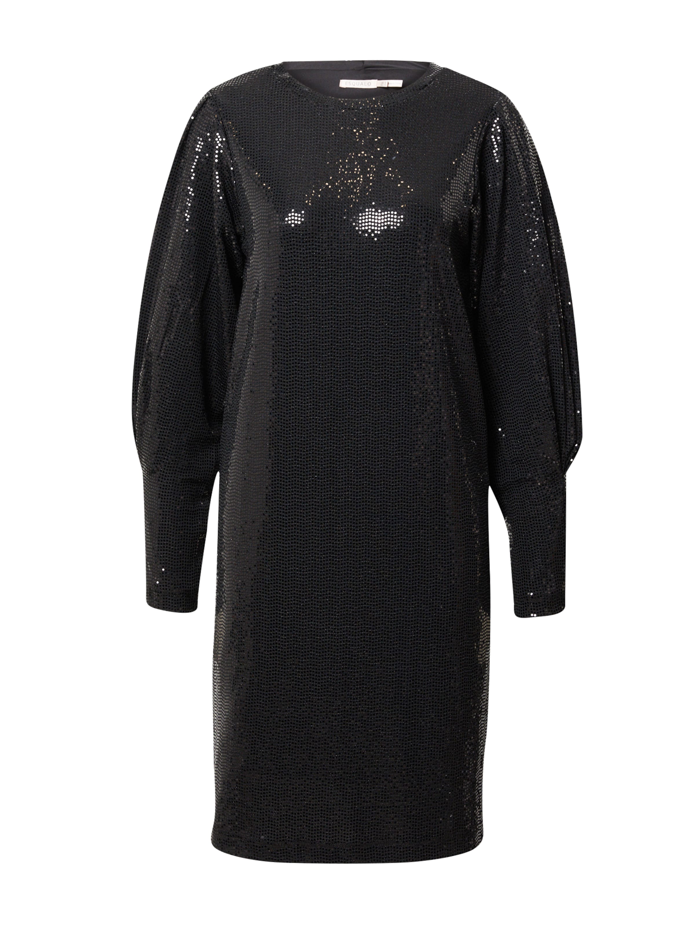 Esqualo Obleka | črna barva: sprednja stran