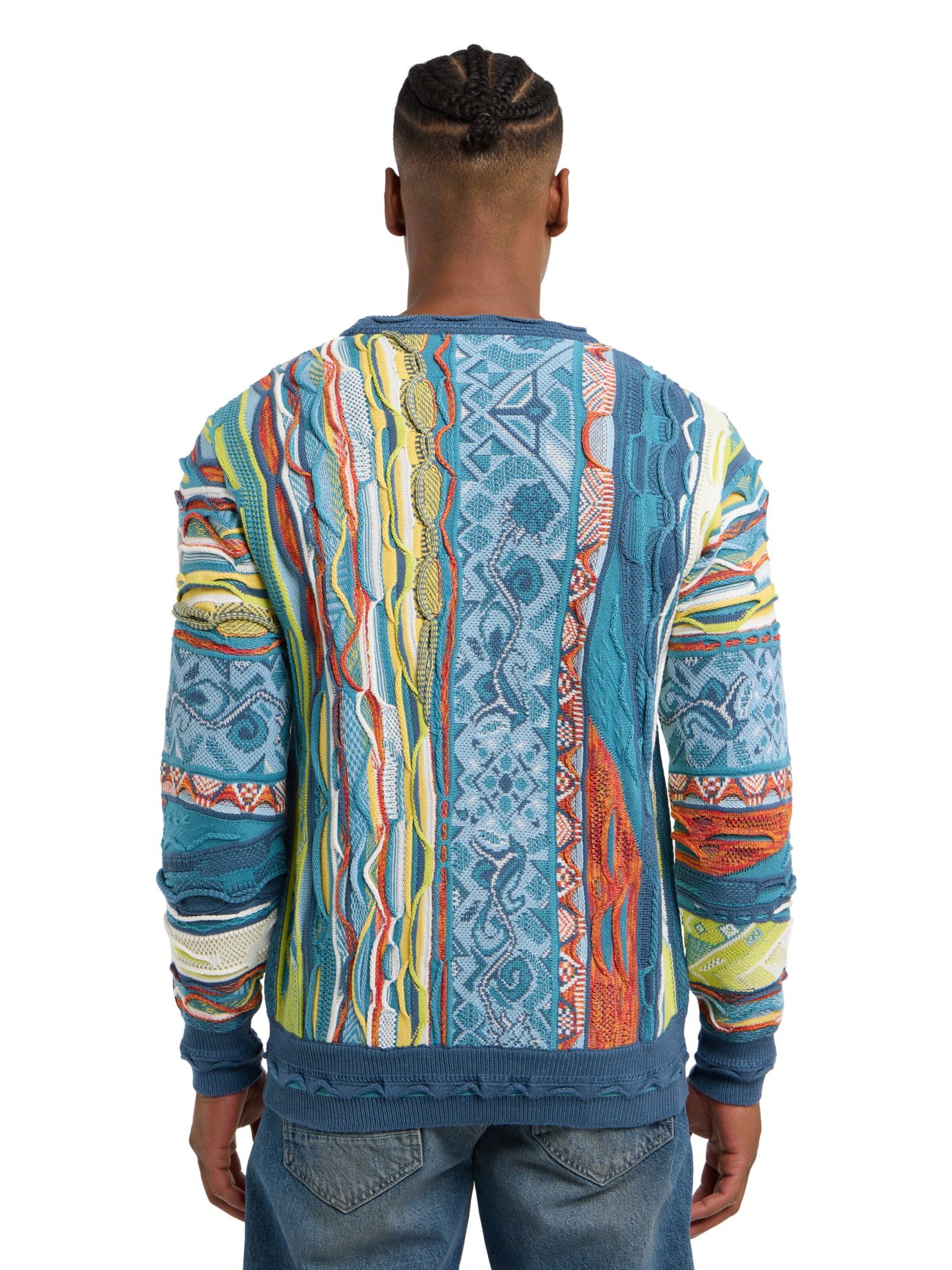 Carlo Colucci Pullover 'Dimani' in Blau