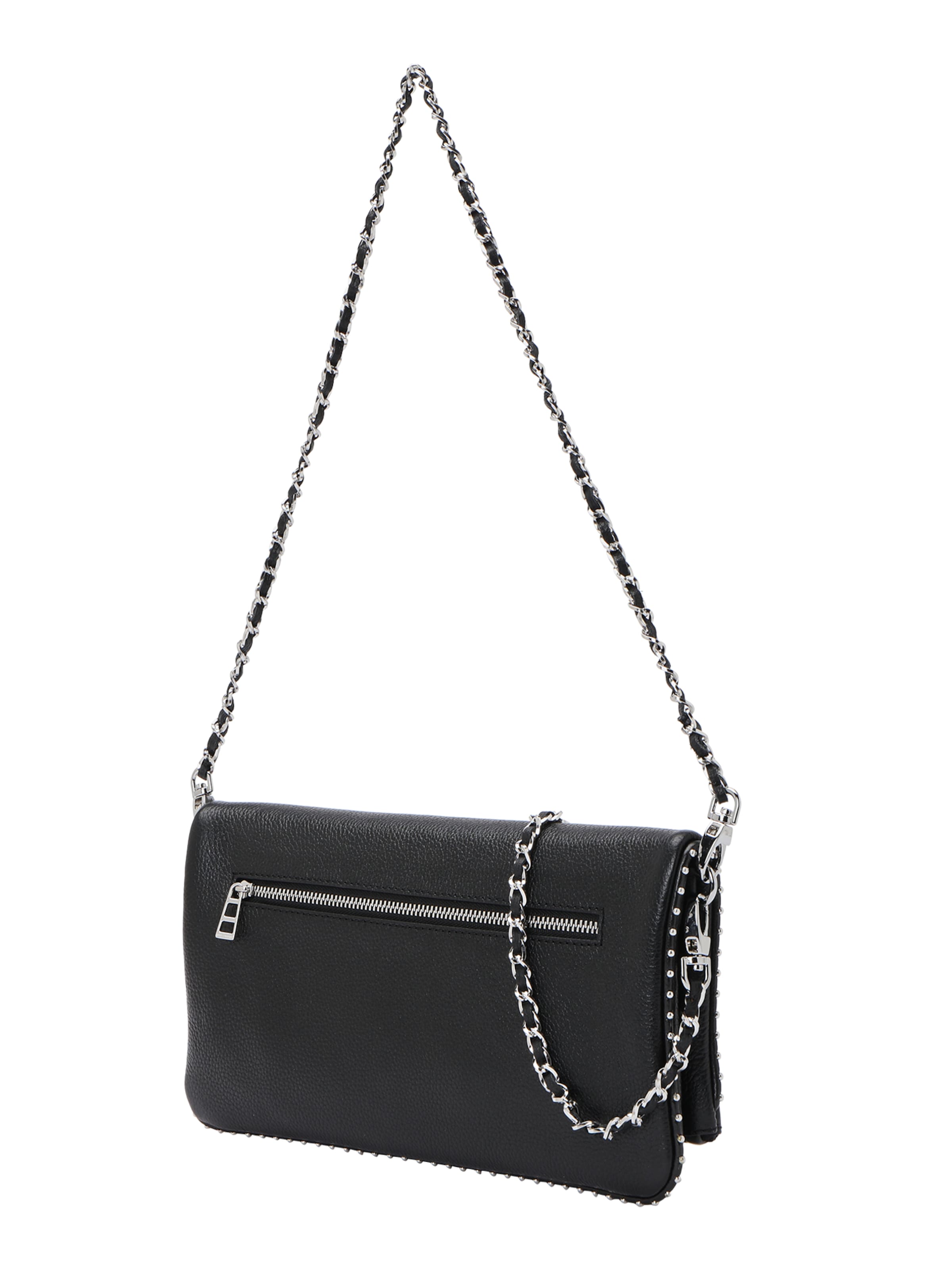 juoda Zadig & Voltaire Rankinė ant peties 'ROCK'