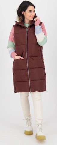 KILLTEC Vest 'GILMOUR' in Brown: front
