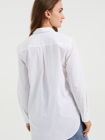 WE Fashion Блуза в бяло