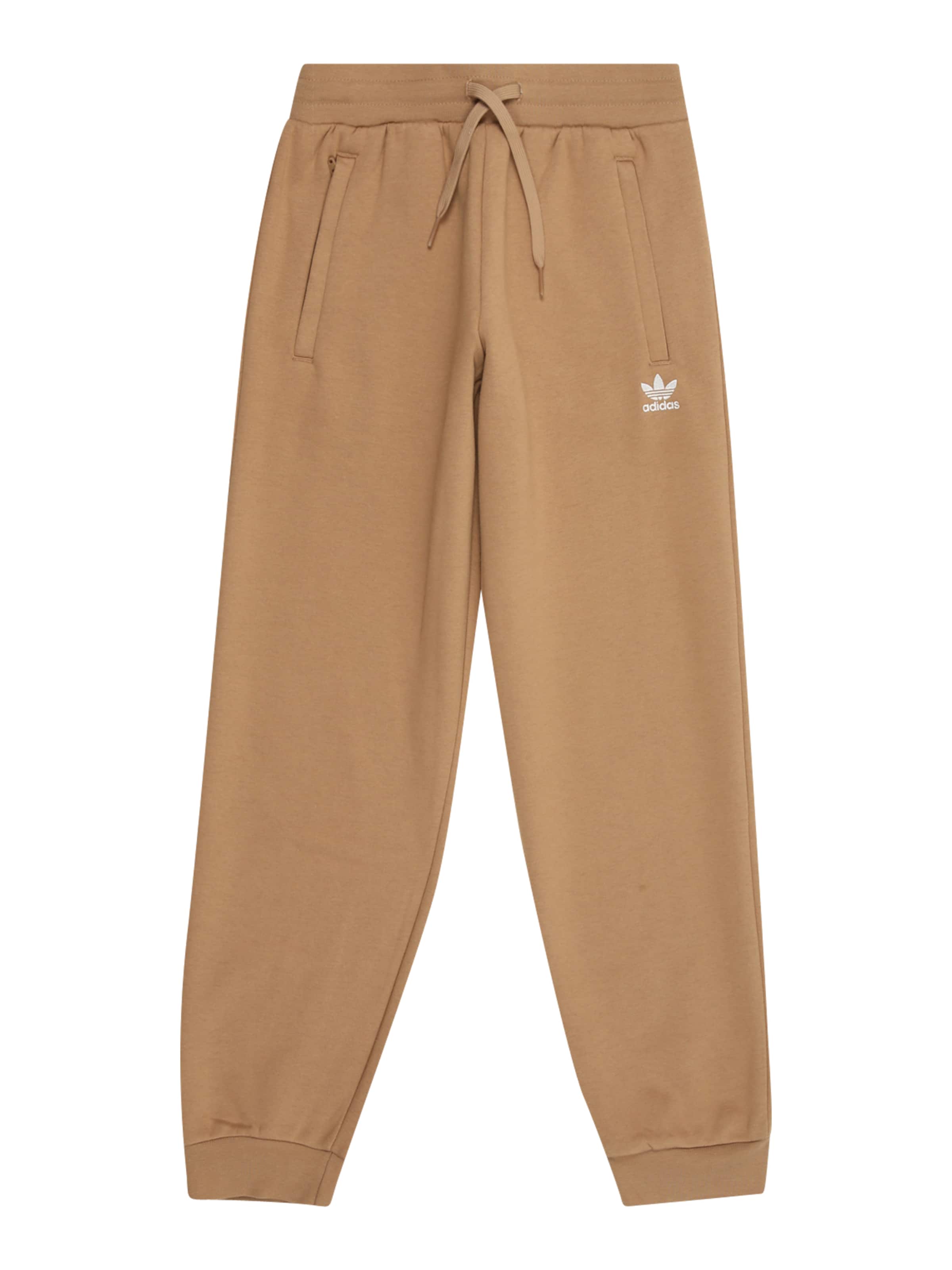 ADIDAS ORIGINALS - Tapered Pantalón en marrón: frente