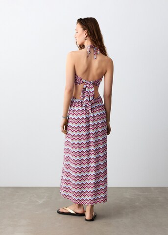 MANGO TEEN Summer Dress 'Azulejo' in Blue