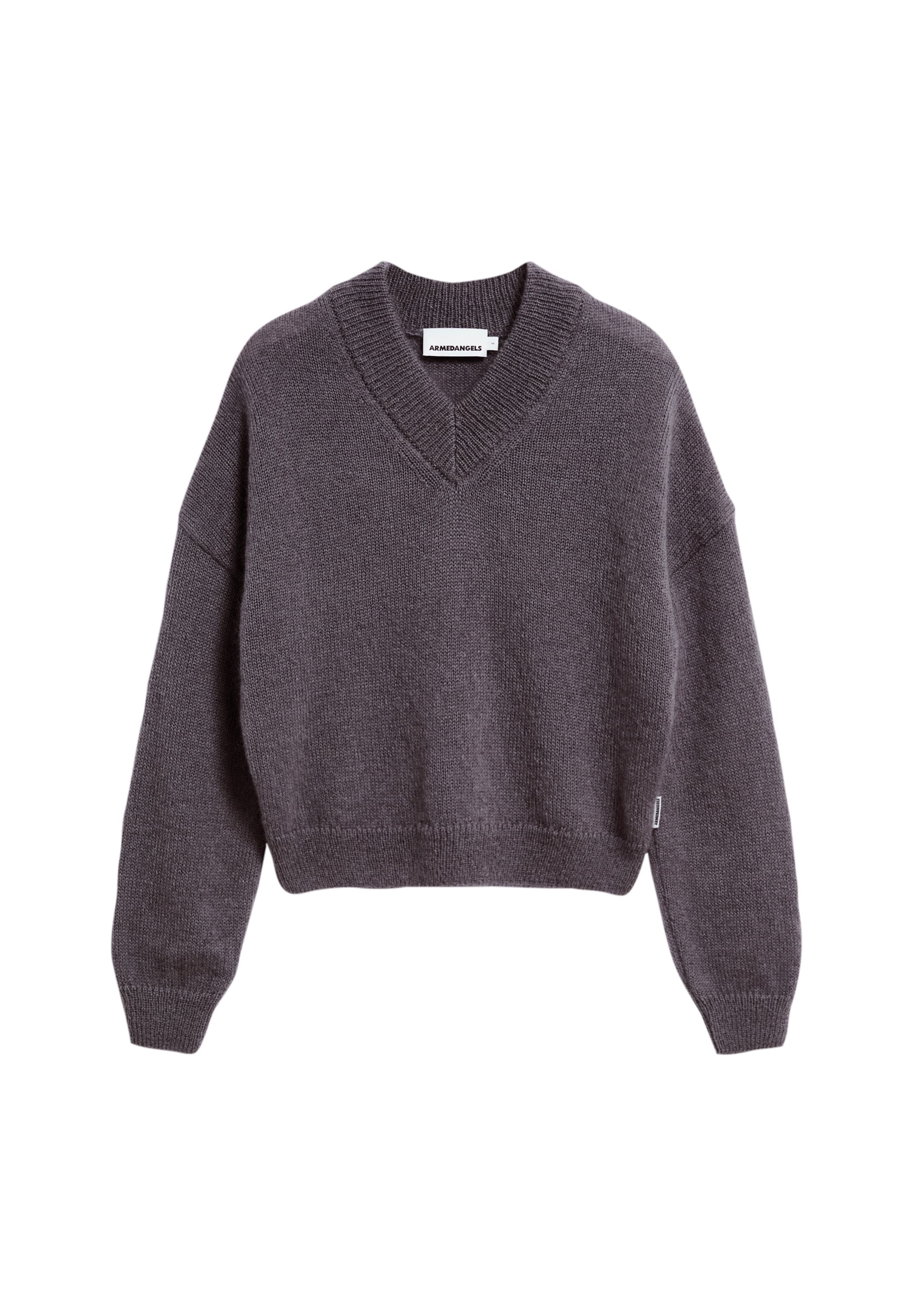 ARMEDANGELS Strickpullover '  MOHAIR ' in Schwarz: Vorderseite