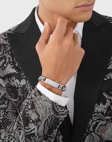 Philipp Plein Jewellery Bracelet 'Gothic' in Silver