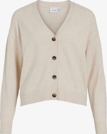 VILA Вязаная кофта 'VIRIL' в Белый: спереди
