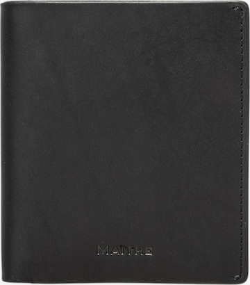 Maître Portemonnee 'Birkheim Habert' in Zwart: voorkant