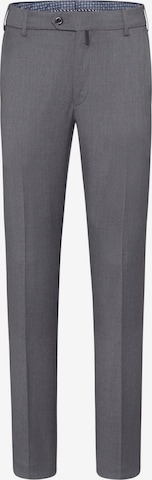 MEYER Pleated Pants 'Bonn' in Grey: front