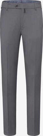 MEYER Slimfit Pantalon 'Bonn' in Grijs: voorkant