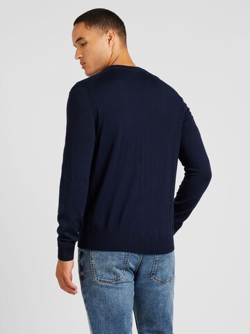 BOSS Knit cardigan 'Avac' in Blue