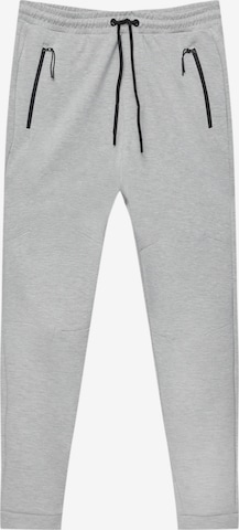 Pull&Bear Trousers in Grey: front