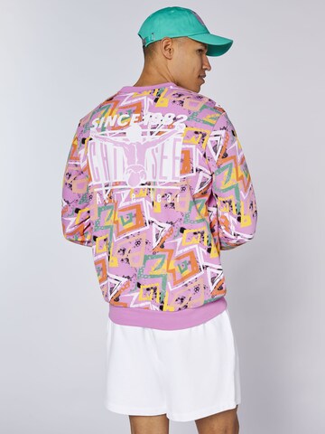 CHIEMSEE Sweatshirt in Purple