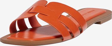 Pull&Bear Pantolette in Orange: predná strana