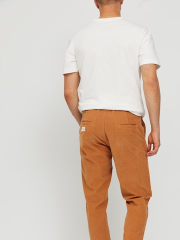 mazine Regular Pants ' Newton Chino ' in Brown