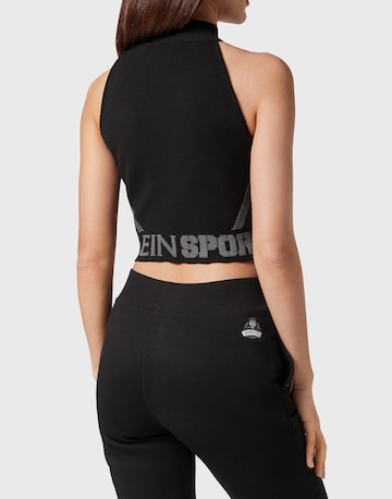 Plein Sport - Top de punto en negro