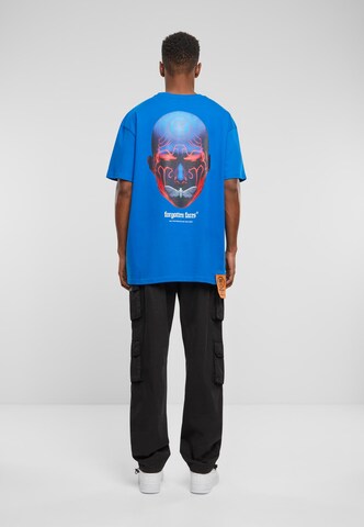 T-Shirt Forgotten Faces en bleu