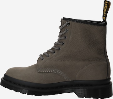 Dr. Martens Lace-Up Ankle Boots '1460' in Grey