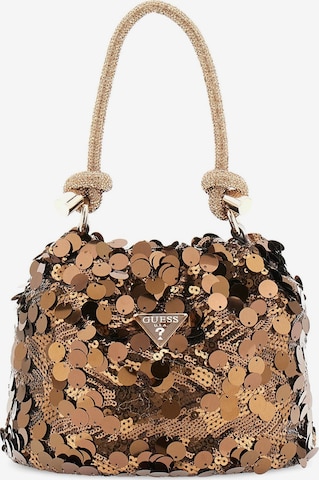 GUESS Handtasche 'Holiday Shine' in Bronze: Vorderseite