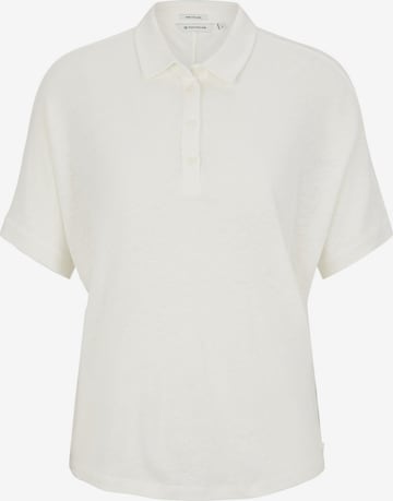 TOM TAILOR - Camisa em branco: frente