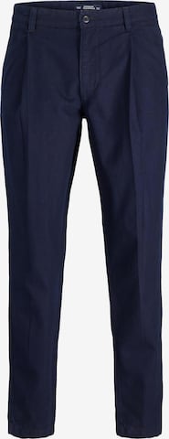 JACK & JONES Regular Trousers in Blue: front