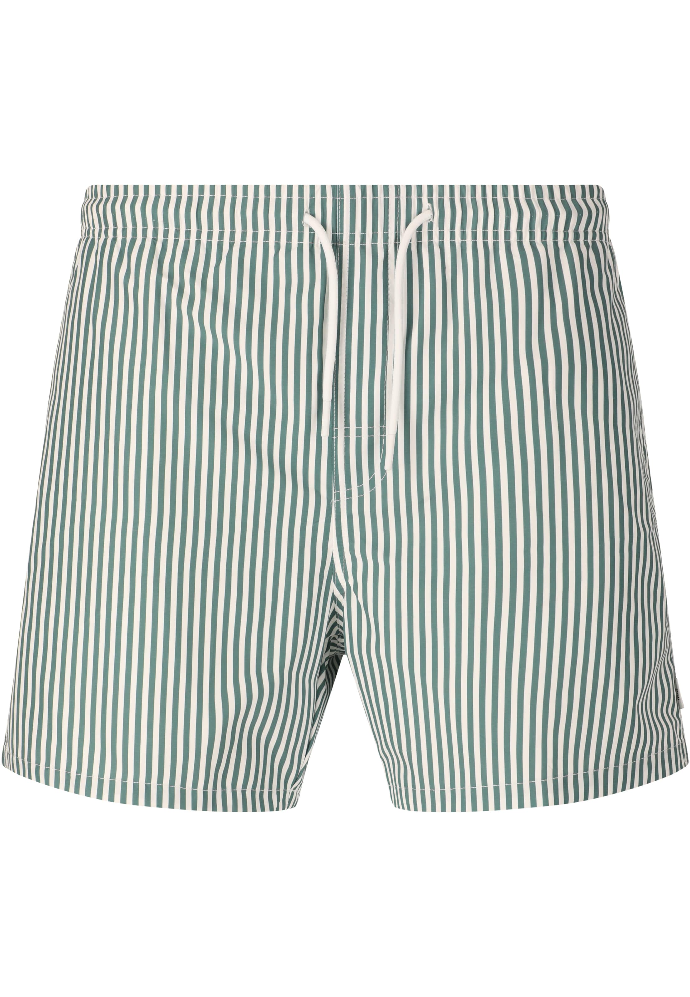 NOU Swimming shorts 'Ciro' in Green: front